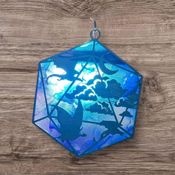 Dragon 4 Suncatcher