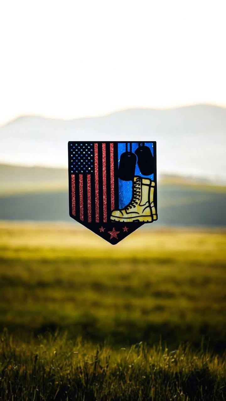 Solider Boot Suncatcher