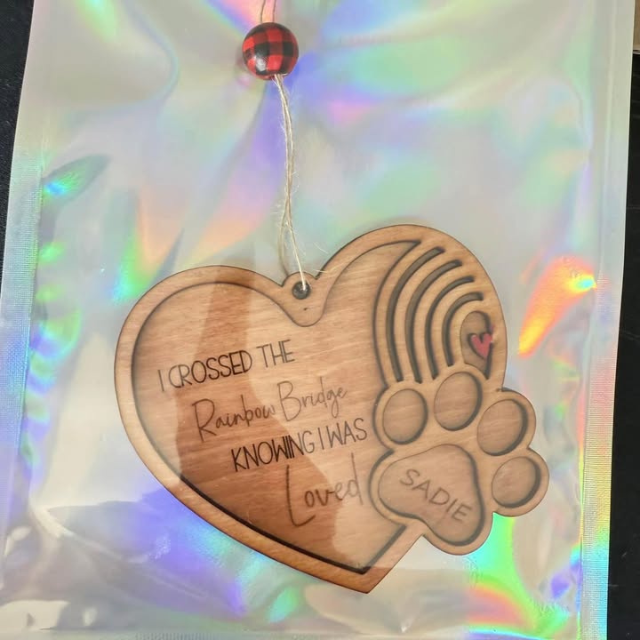 Personalized Rainbow Bridge Ornament