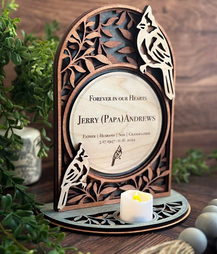 Cardinal Personalized Memorial