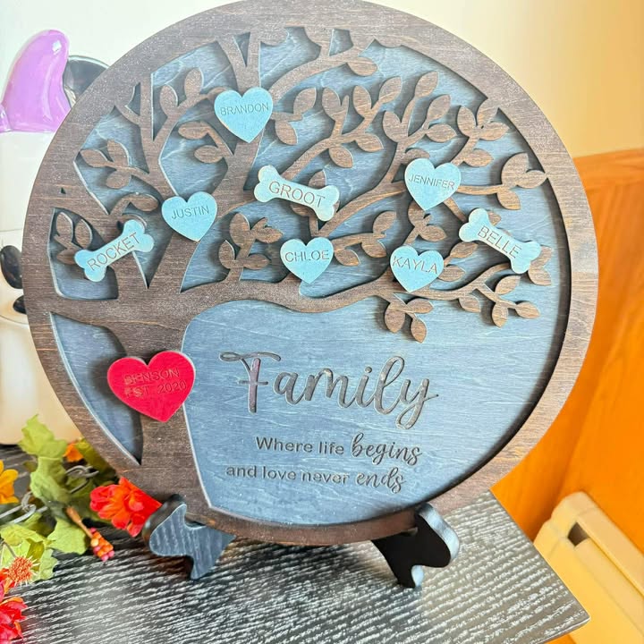 Personalized Family Sign