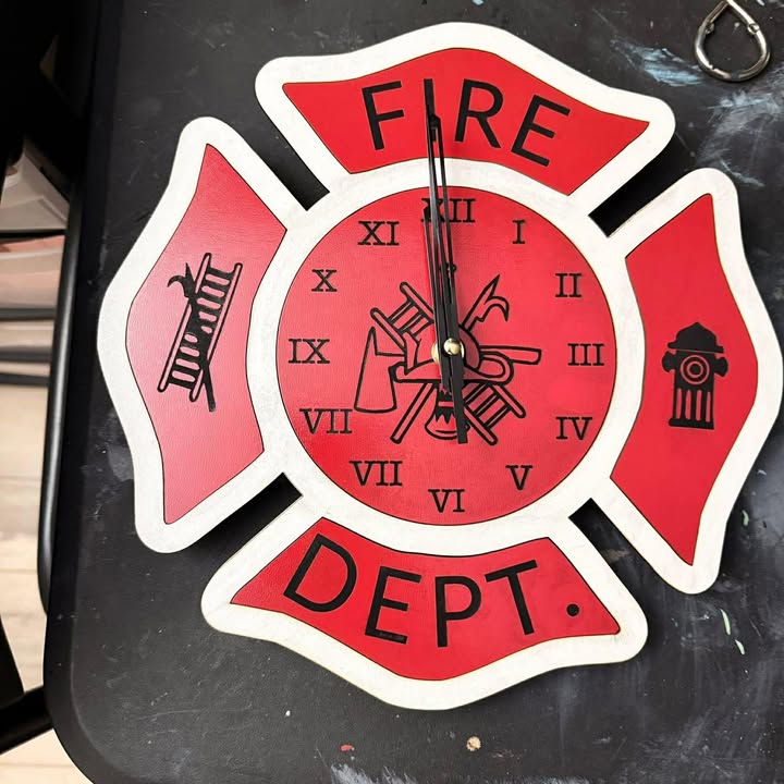 Fire Department Clock