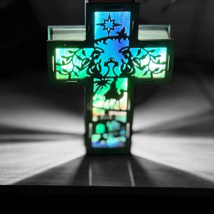 Lighted Crosses
