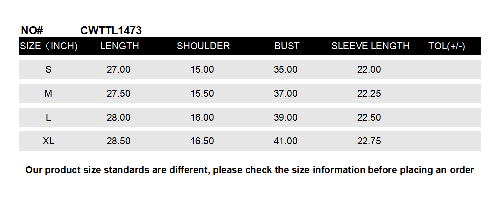 CWTTL1473_Casual V-Neck Loose Fit Long Sleeve Tops