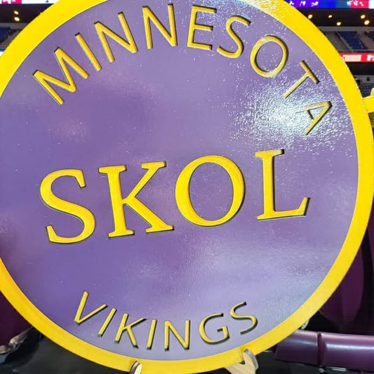 Skol Layered Sign
