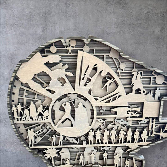 Starwars Layered Sign