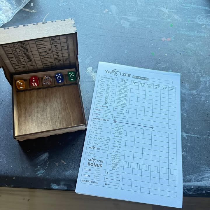 Travel Yahtzee