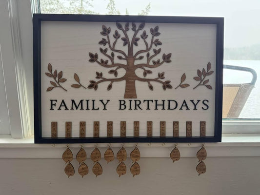 Personalized Birthday Sign