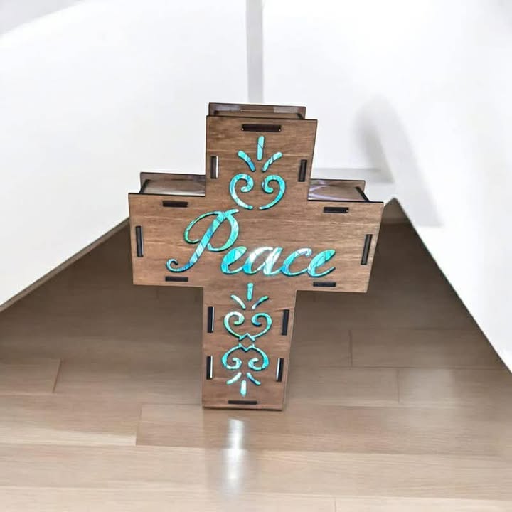Lighted Crosses