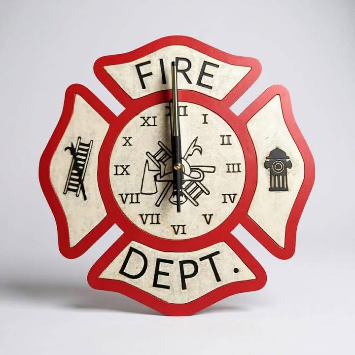 Fire Department  Clock