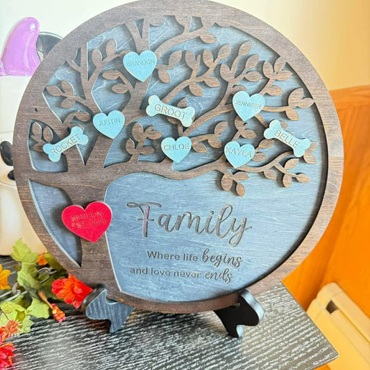 Personalized Family Sign