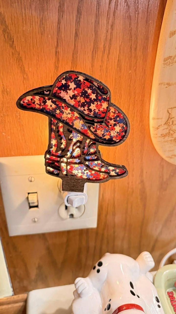 Cowboy Boots/Hat