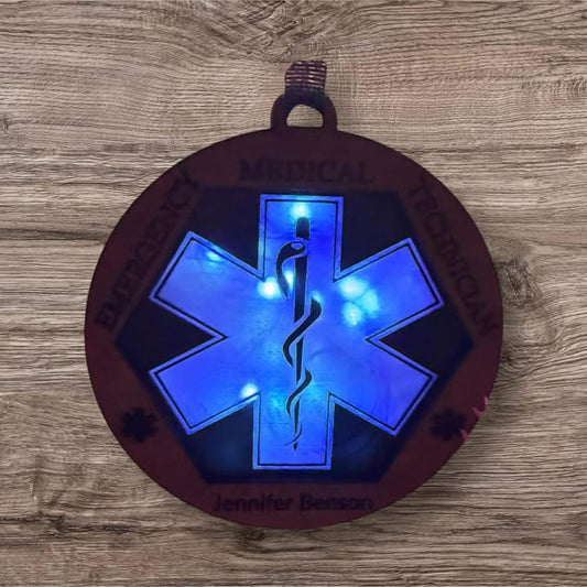 Personalized Lighted EMT