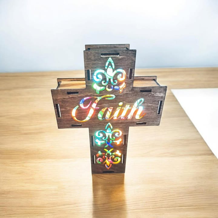 Lighted Crosses