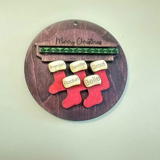 Personalized Family Stocking