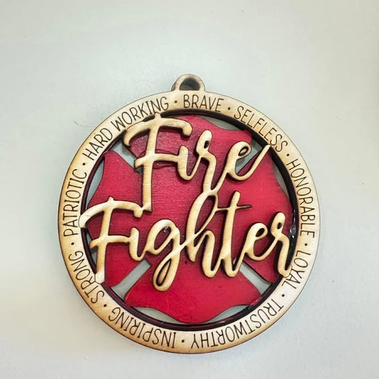 Fire Department Ornament